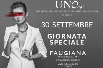 Giornata speciale UNOde50 Gioielleria Faugiana 30 settembre 2017